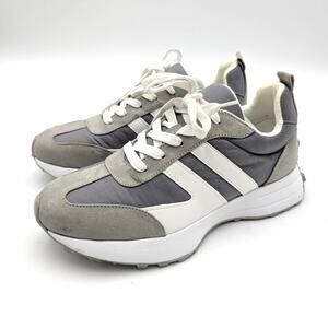 Urban Sport by JSlides Janey Sneaker Shoes Women's Grey/White Size US8M EU38.5